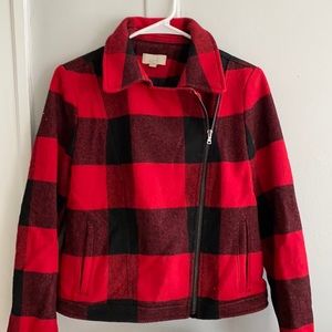 Loft Plaid Coat